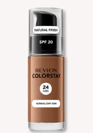 (1) Revlon Colorstay Natürliche Ausführung Normal Dry Skin Make-Up 500 Walnuss